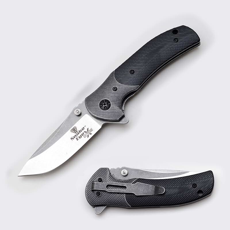 one hand opening knife