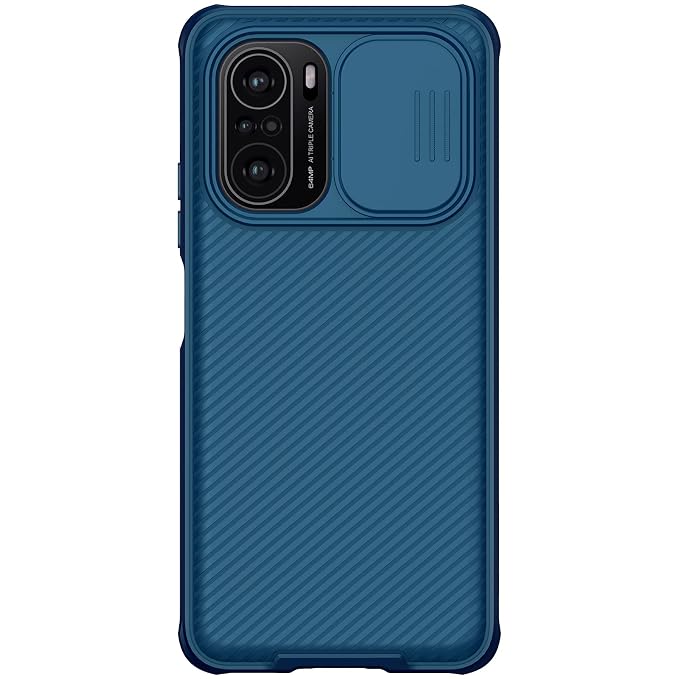 Nillkin Case for Xiaomi Mi 11X 11 X / 11X Pro/Poco F3 (6.67" Inch) CamShield Pro Slider Camera Close & Open Double Layered Protection TPU + PC Blue Color