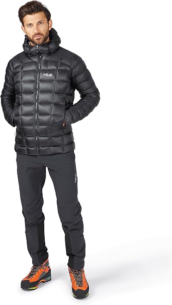 Rab Mens Mythic G Down Jacket Lightweight Insulated Coat for Hiking, Skiing, Mountaineering