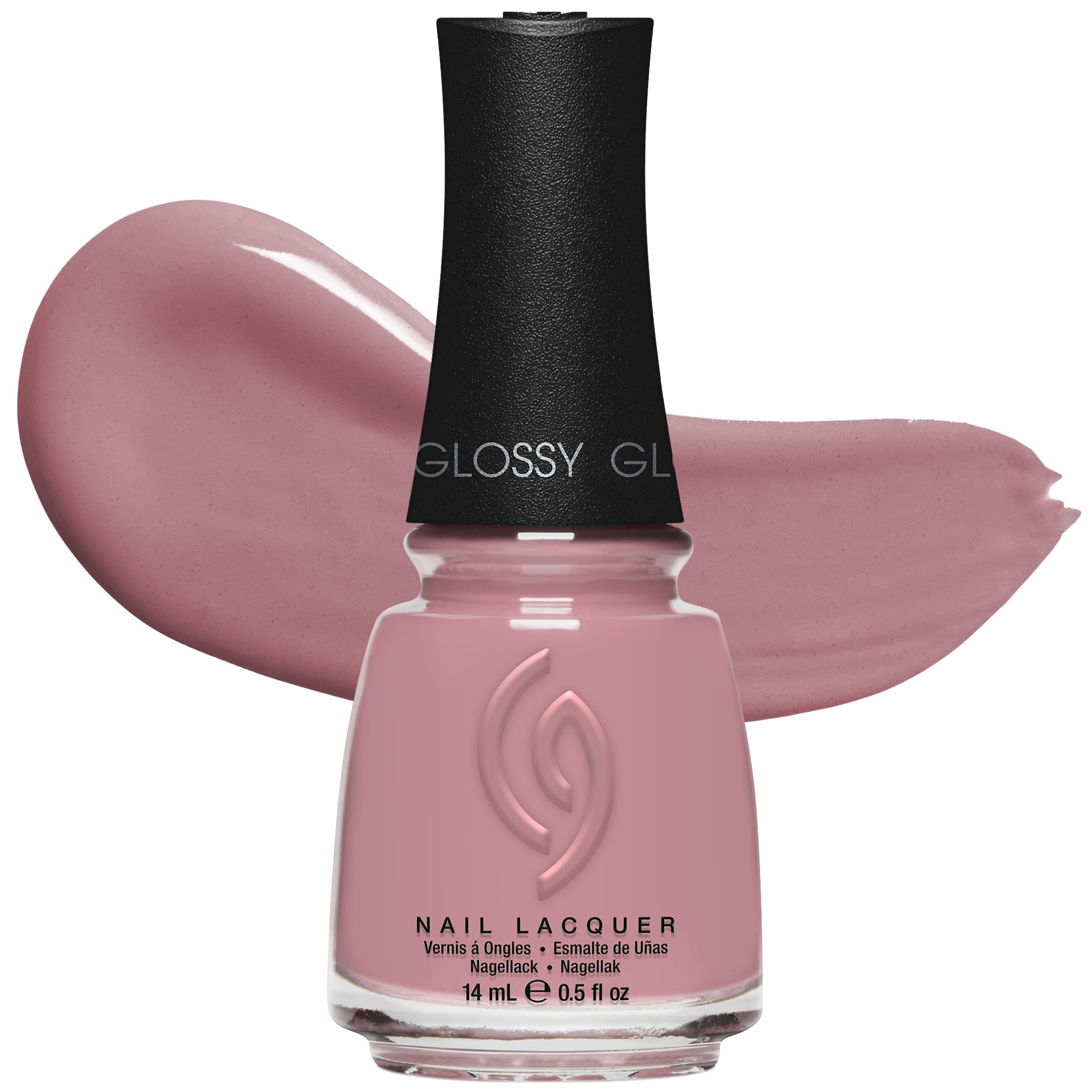 CG Nail Polish Kill the Lights – Dusty Rose Nail Lacquer for Salon-Qaulity DIY Manicure, Chip-Resistant, Glossy Finish, 0.5 fl oz