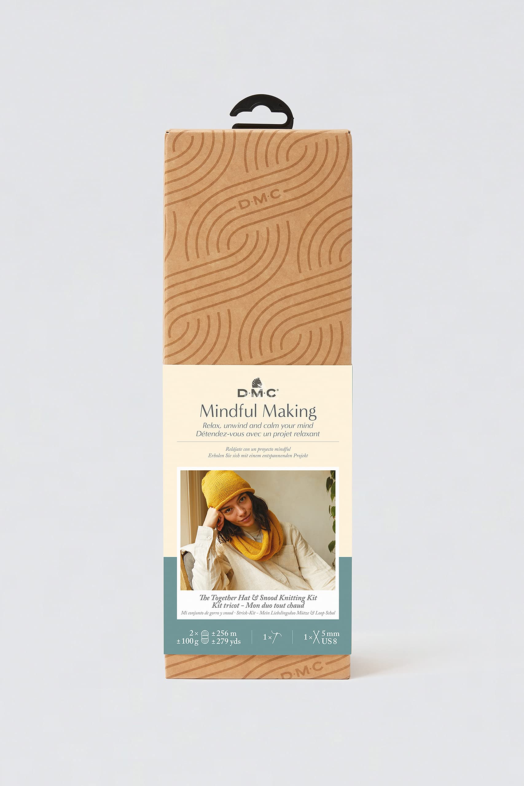 DMCMindful Making – Knitting Kit: Together Hat & Snood