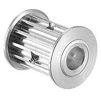 Vista 8 de MECCANIXITY 5M 12Teeth Polea de distribución de rueda síncrona correa de transmisión sin paso 0.197 in paso 0.197 in diámetro para correa, impresora