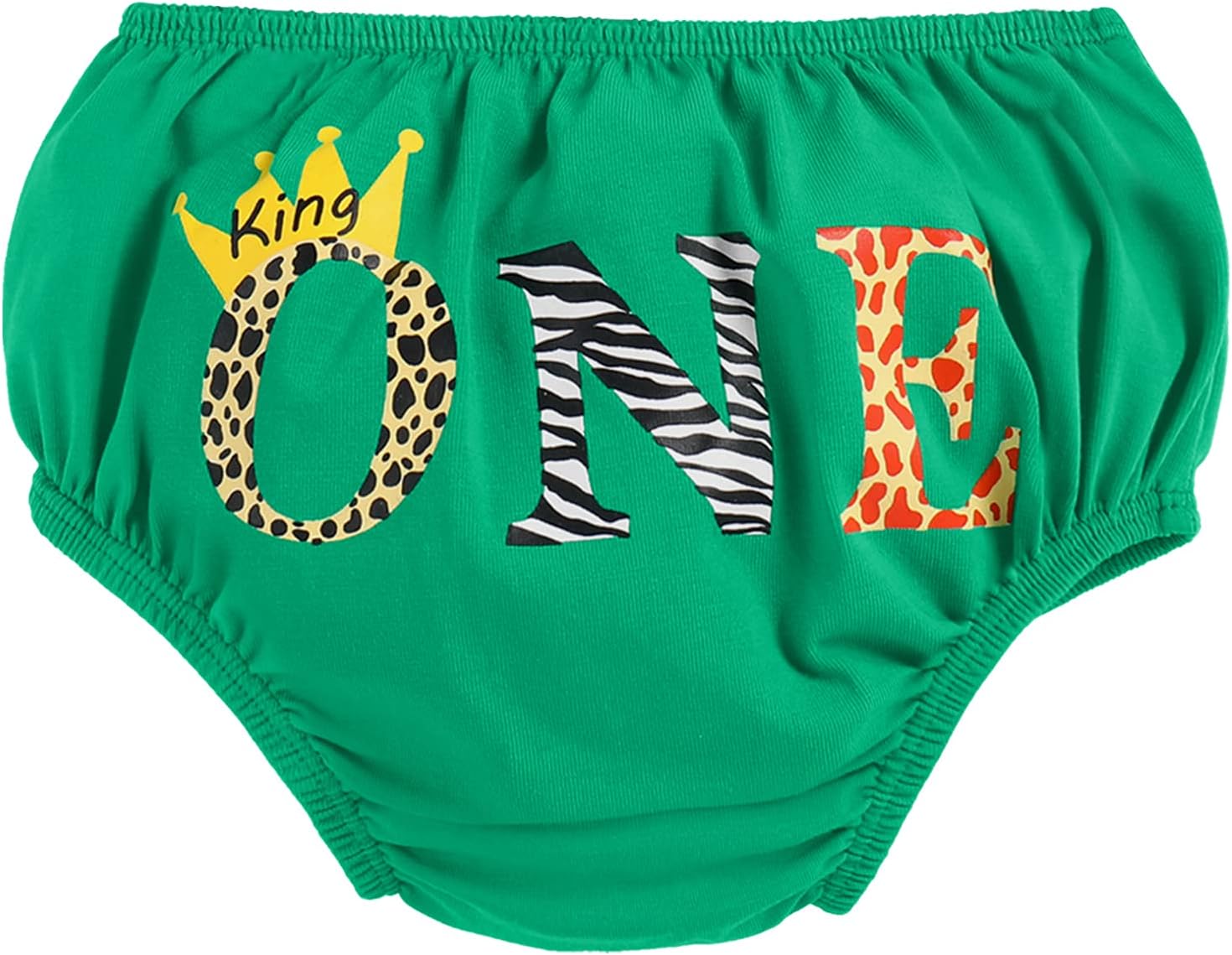 IBTOM CASTLE Baby Boy Shorts Jungle Lion Bloomers 1st Birthday Outfit Diaper Cover Pants Underpants Cake Smash Photo Prop