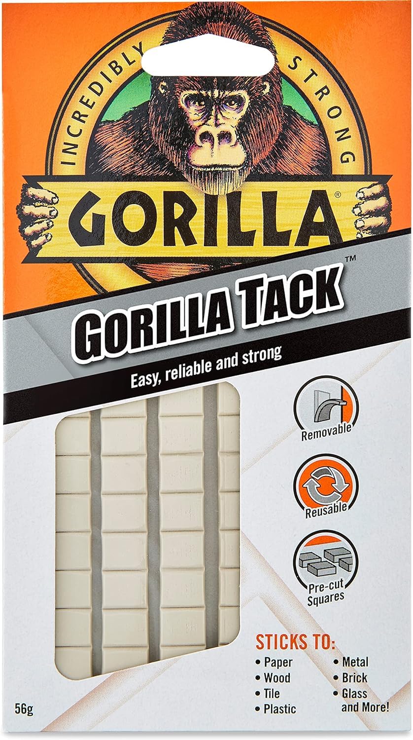 Gorilla Tack - 84 Pre-Cut Squares 56g