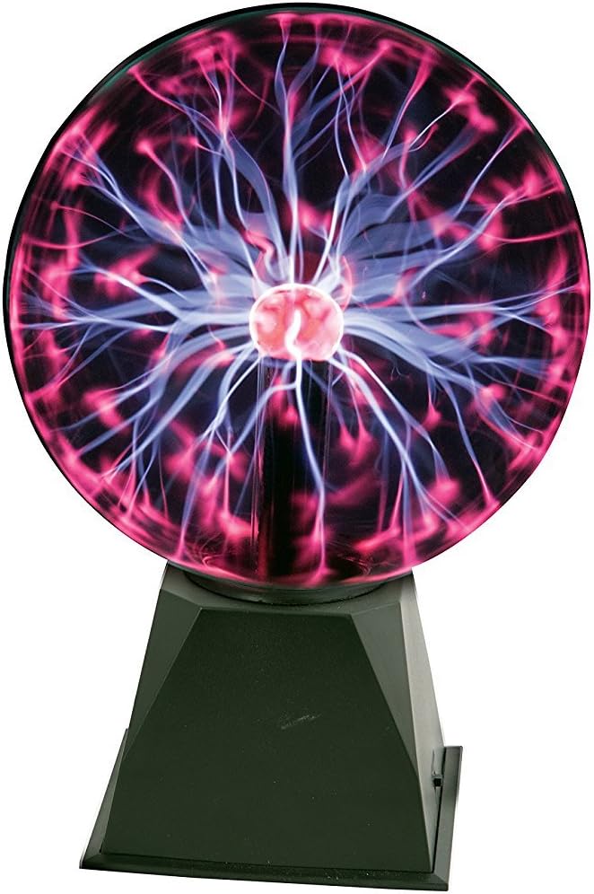 Plasma Ball 6-inches Education and Science, NO Bulb, NOT a Light Source