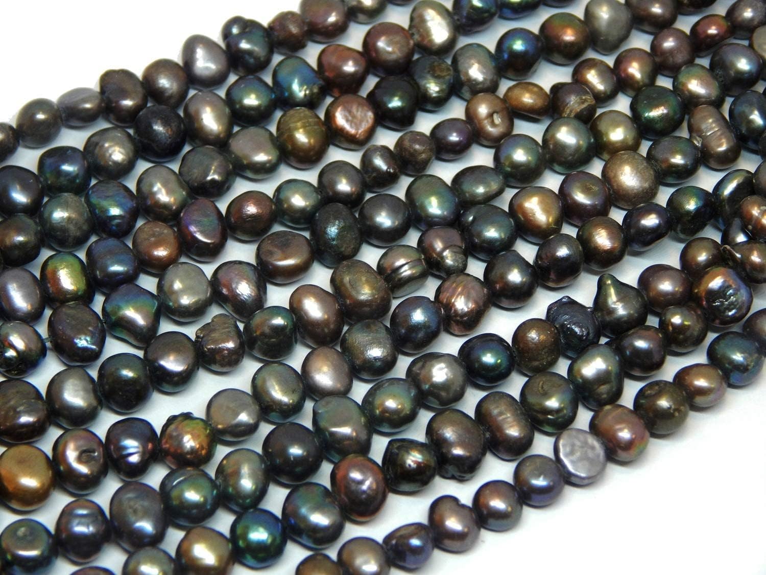 Bracciale LES POULETTES BIJOUX Con Perla Nera D'Acqua Dolce E Perline - Argento 925, In Cofanetto Regalo