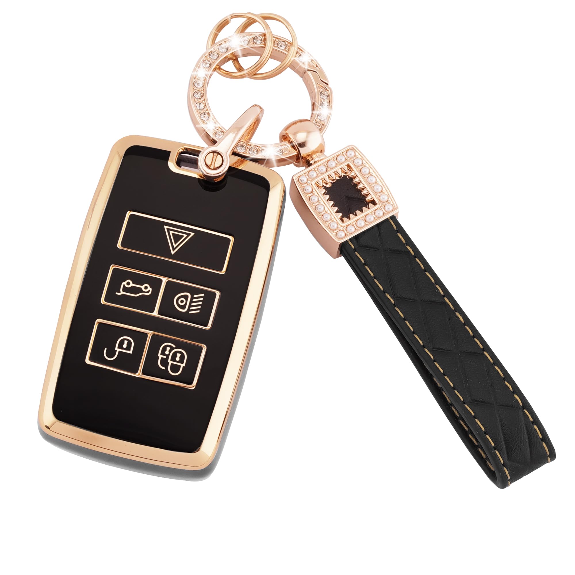 Car Key Fob Case Fit for Peugeot 107 207 307 307S 308 407 607 807 3008 5008 Citroen C2 C3 C4 C5 C6 C8 Xsara 2 Buttons Flip Folding Key Case Shell with Leather Keychain Lanyard (BP-Pgt-2F) — view 49