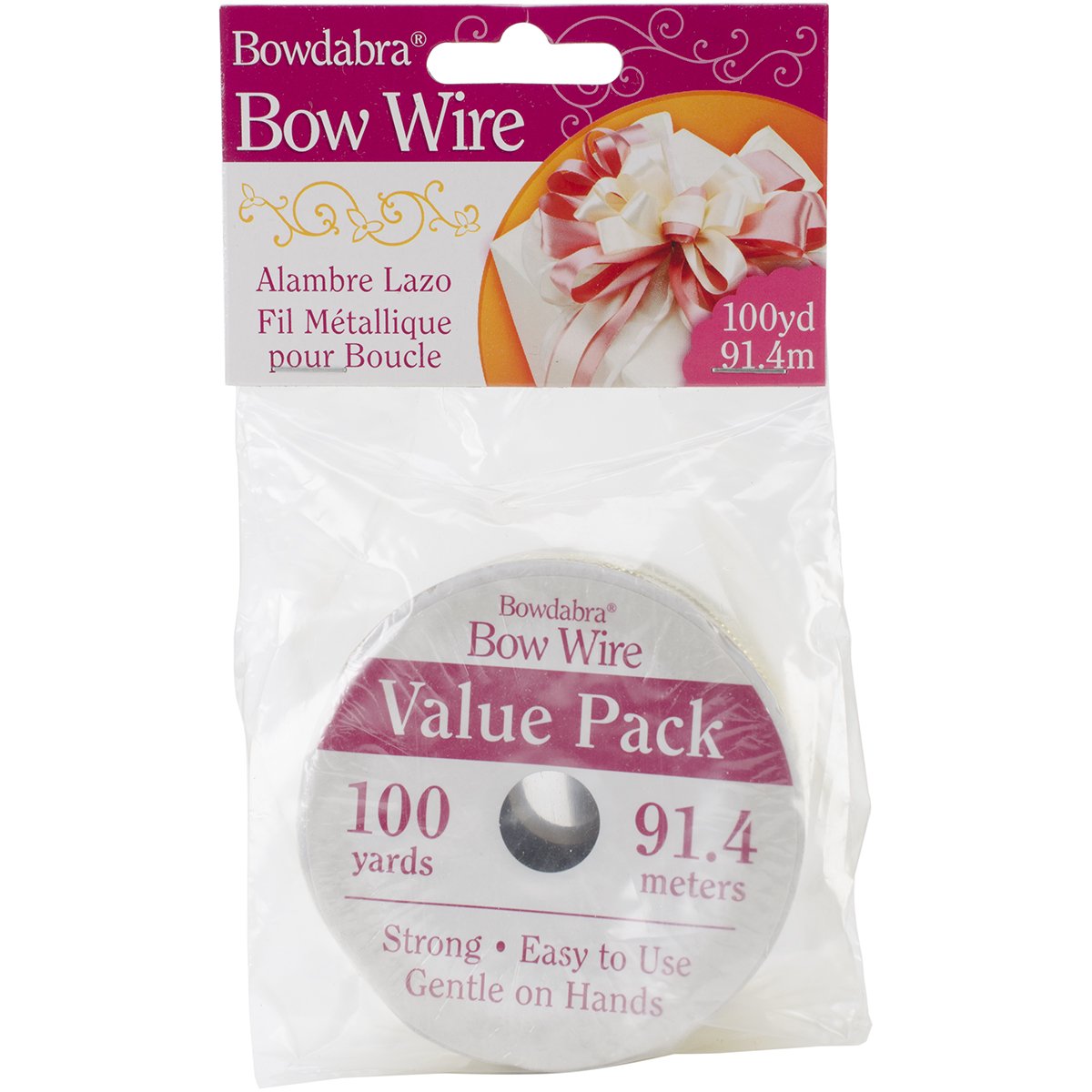 Bowdabra Bow Wire 100yd-Gold