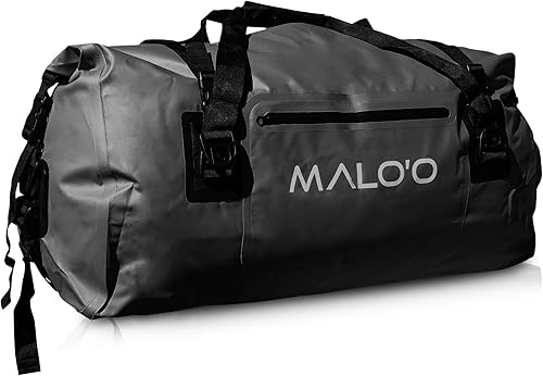 Maloo Bolsa seca impermeable de 40 L60 L100 L la lona enrollable mantiene el equipo seco para kayak rafting navegación natación campamento