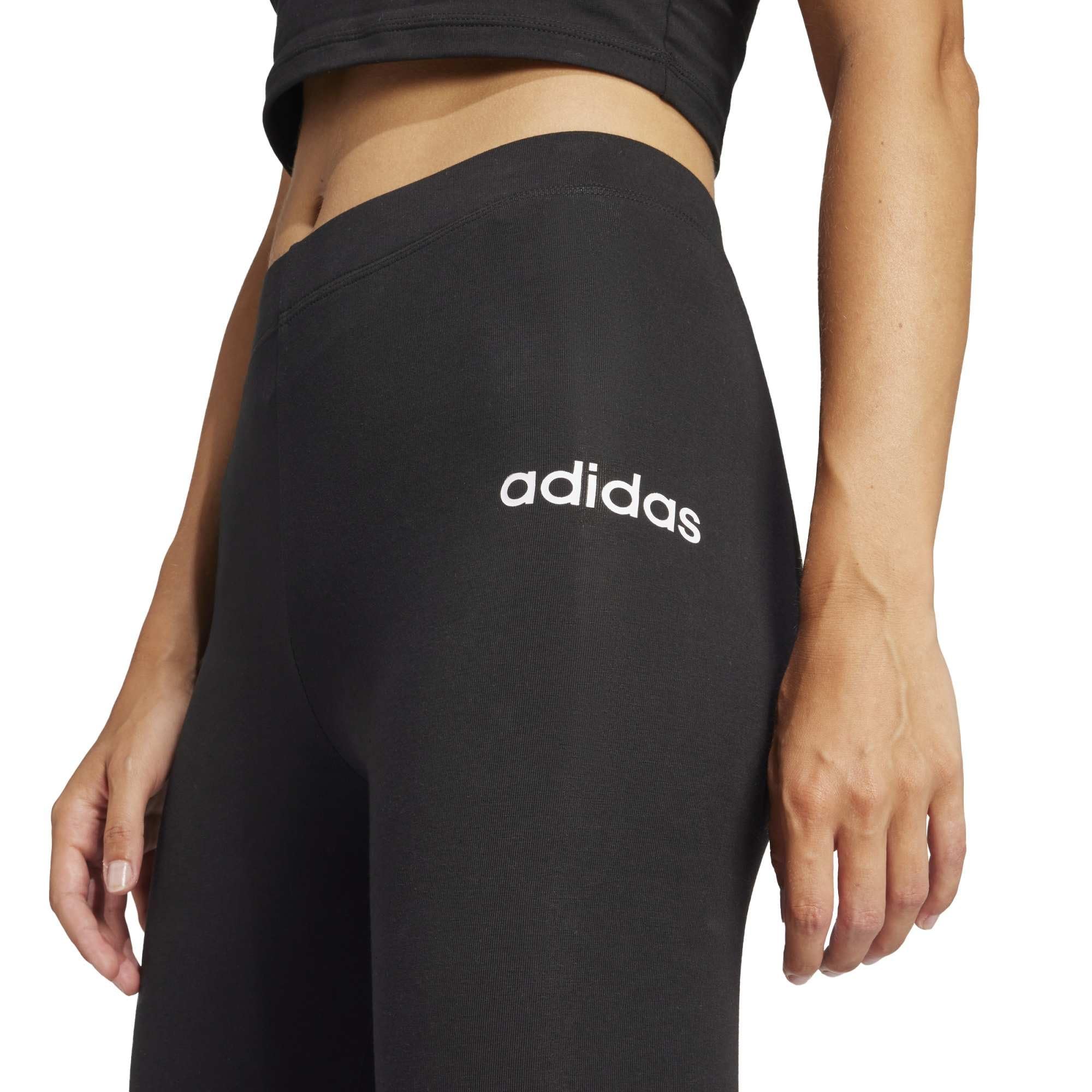 Adidas Donna Essentials Linear Cotton Leggings