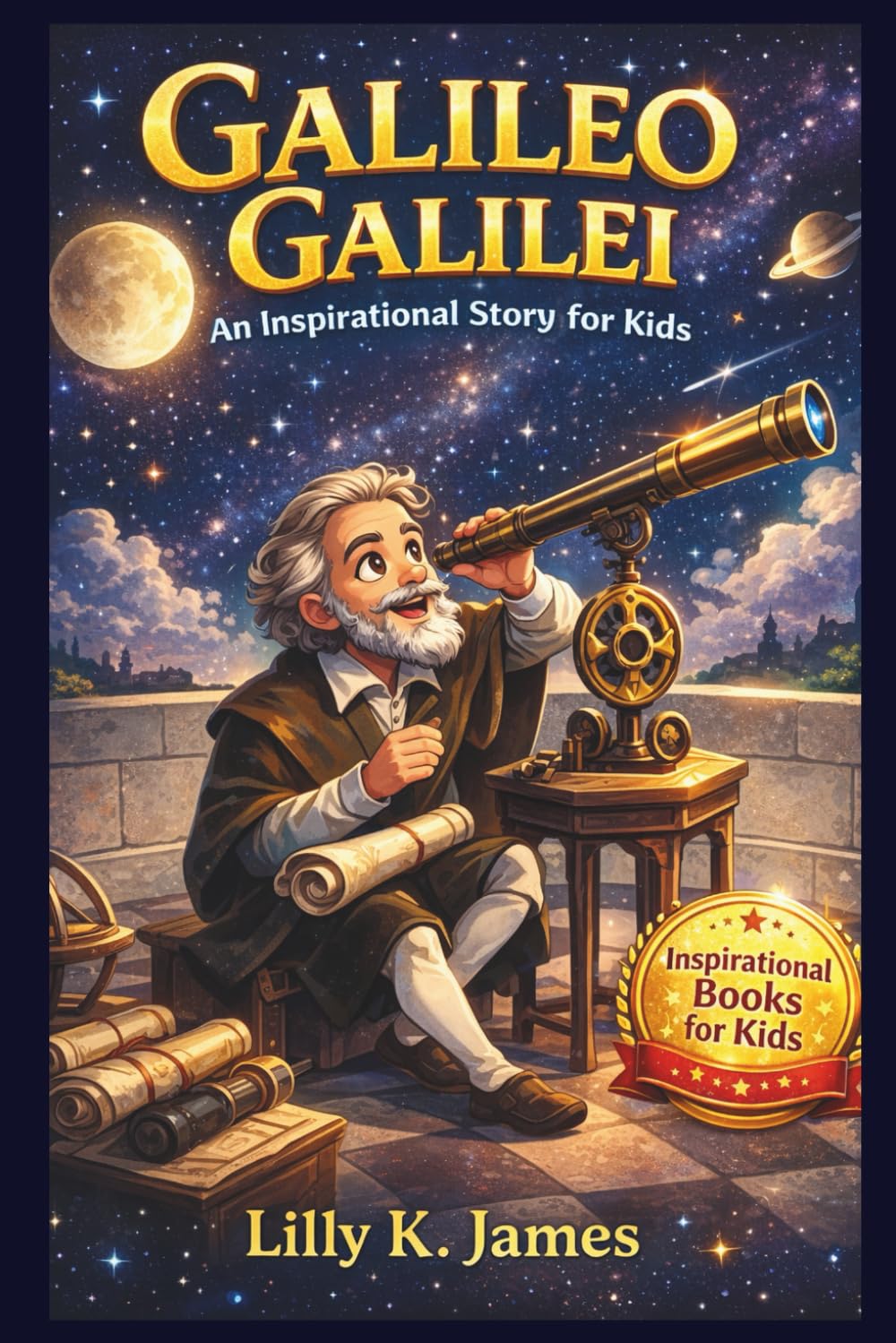 GALILEO GALILEI An Inspirational Story for Kids: The Boy Who Reached for the Stars (An Inspirational Inventors Stories for Kids)