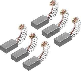 PATIKIL Carbon Brushes 15x8x5mm for Electric Motors Power Tool Rotary Tool Table Saw Spare Part Repair, 6 Pack