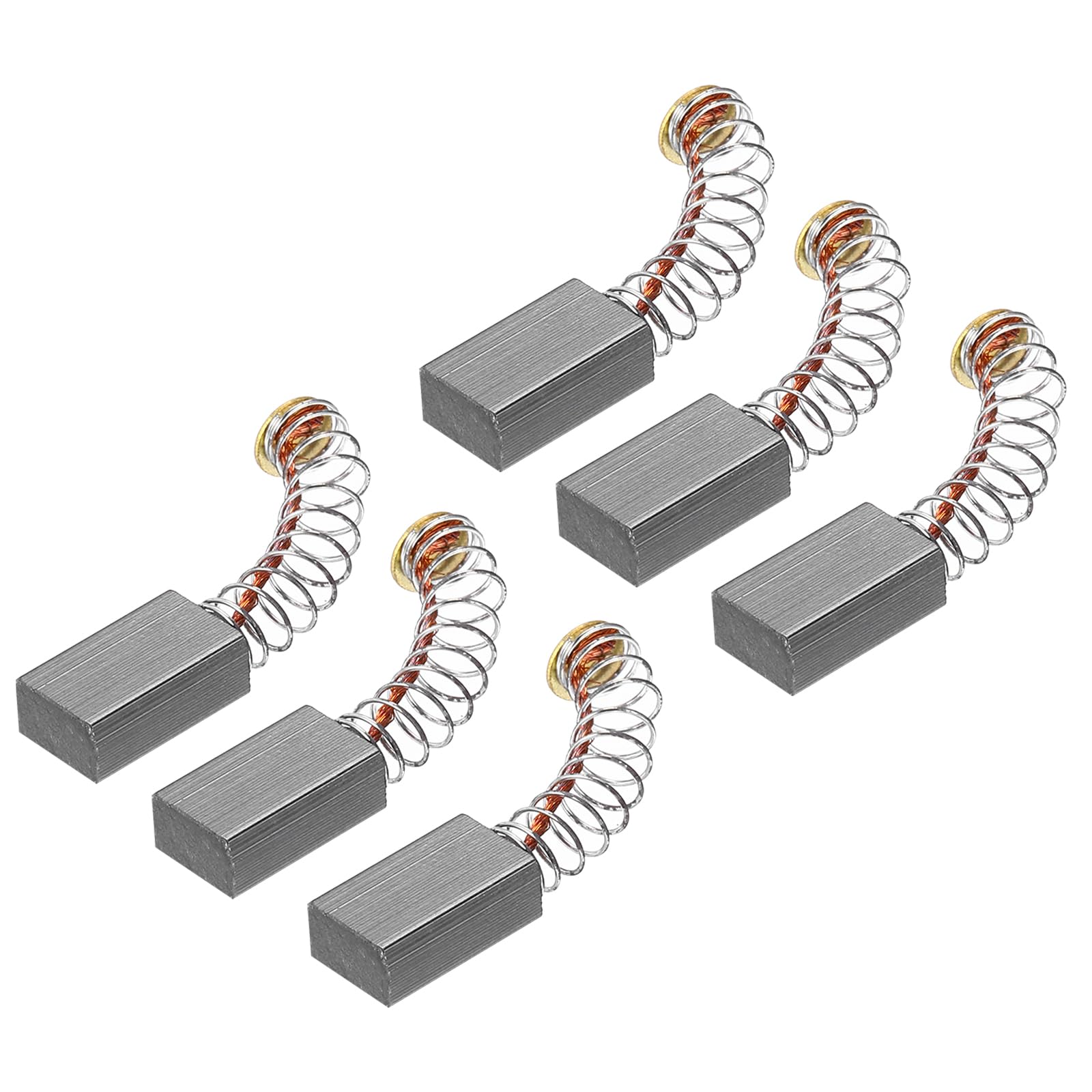 Spazzole Di Carbone 15x8x5mm Per Motori Elettrici Utensili Elettrici Riparazione, 6 Pezzi