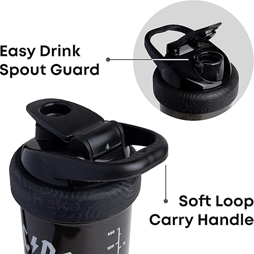 Miniatura 5 de Smartshake Revive Ozzy Osbourne - Botellas mezcladoras de proteínas de 25 onzas - Botella mezcladora inteligente para entrenamiento con