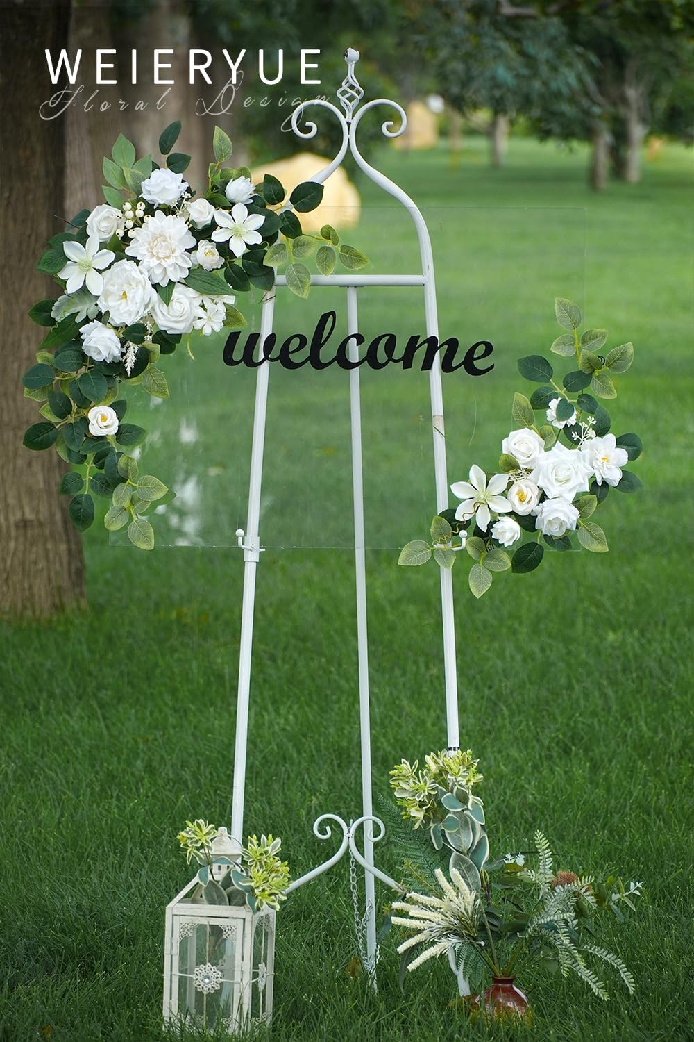 White Artificial Flowers Combo Box - Wedding Decor, Fake Flowers for Home Decor Indoor, Cake Flowers, Faux Flowers for Crafts - Image 2