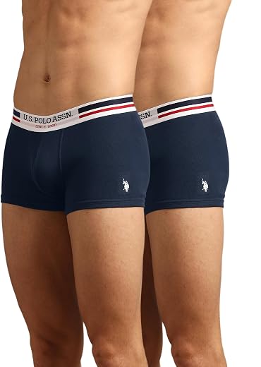 U.S. Polo ASSN. Mens I641 Anti Microbial Essential Boxer Underwear Brief -Pack of 1