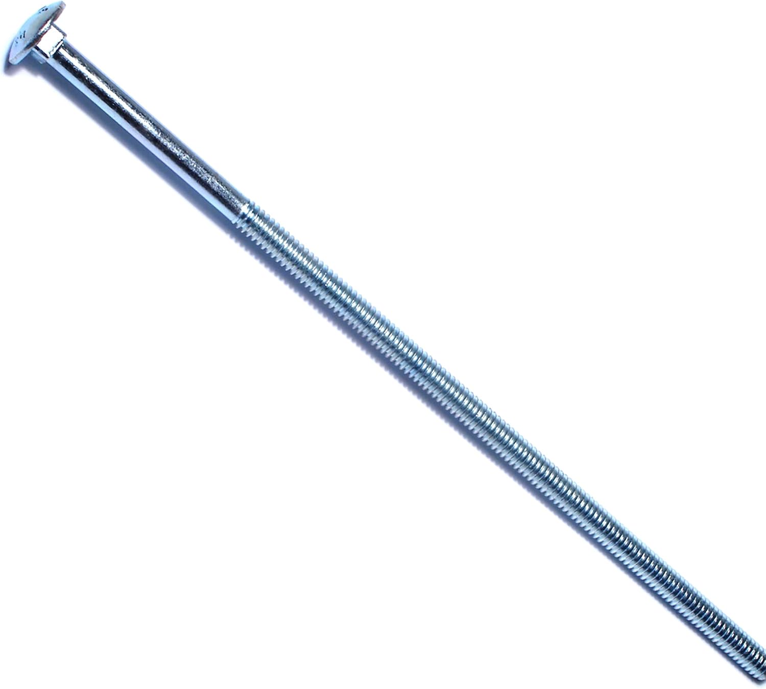 Hard-to-Find Fastener 014973230722 Carriage Bolts, 1/4-20 x 8, Piece-95, zinc