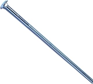 Hard-to-Find Fastener 014973230722 Carriage Bolts, 1/4-20 x 8, Piece-95, zinc