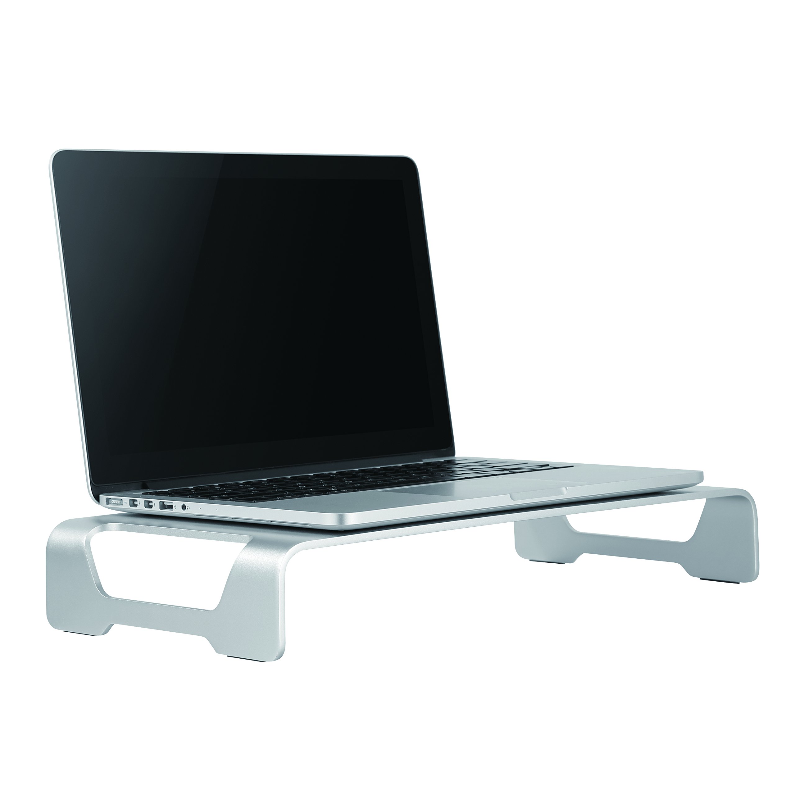 LogiLink BP0033 - Accessori per supporto TV: rialzo per monitor in alluminio (spessore: 5 mm), portata massima 20 kg