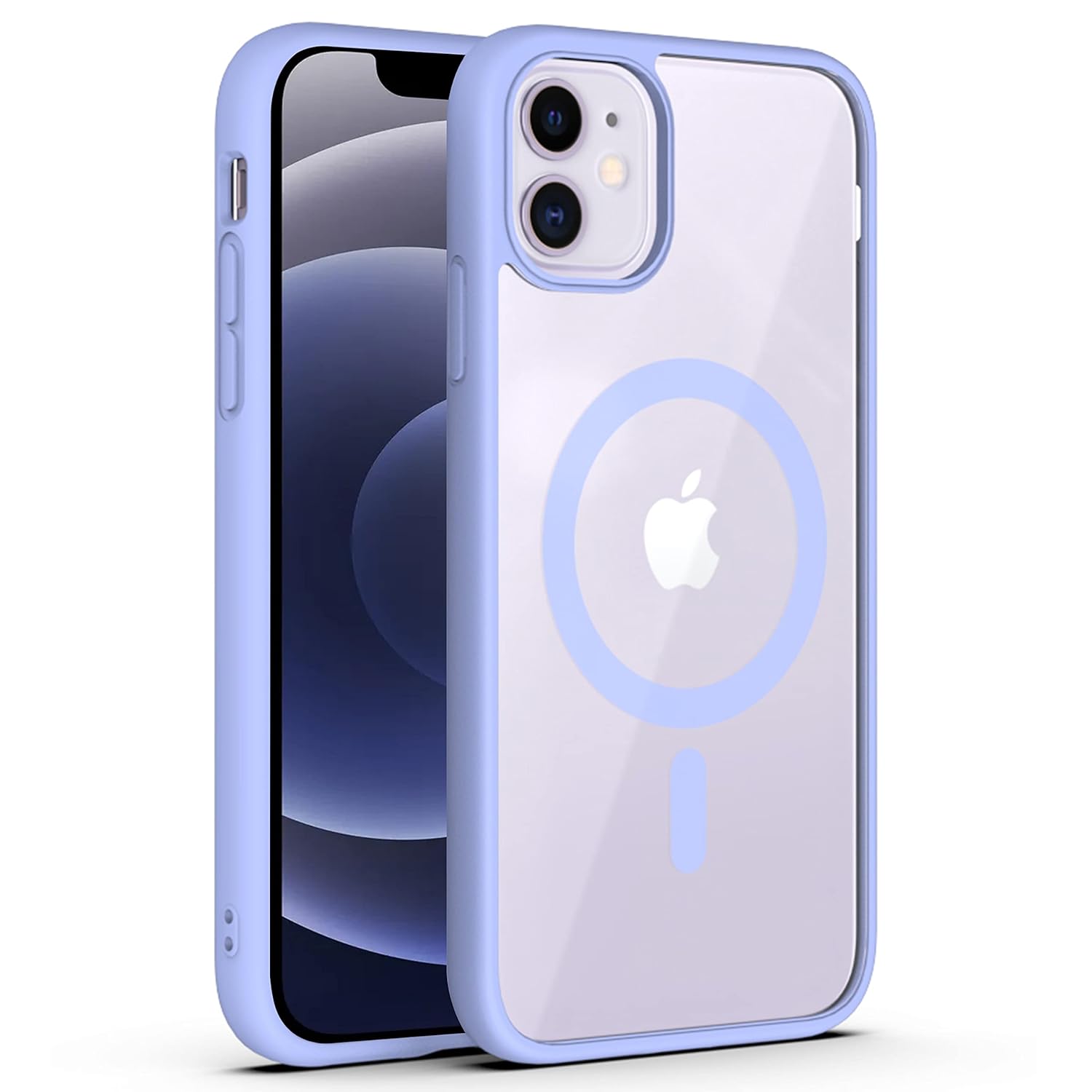 Zapcase Back Case Cover for iPhone 12 Mini/iPhone 13 Mini | Compatible for iPhone 12 Mini/iPhone 13 Mini Back Cover | Scratch-Resistant Back Cover | Sierra Blue