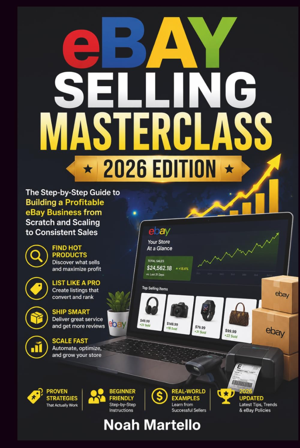 eBay Selling Masterclass: 2026 Ready: Step by Step Systems for Sourcing, Listing SEO, Pricing, Shipping, and Automation (Beginner Friendly)