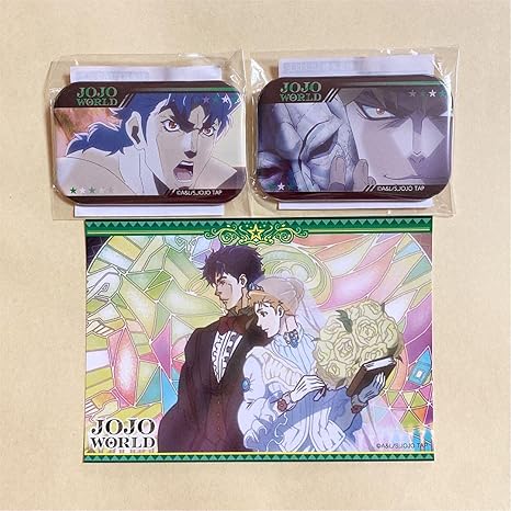 Amazon ジョジョの奇妙な冒険ジョナサンディオ 缶バッジ ブロマイド アイドル 芸能人グッズ 通販