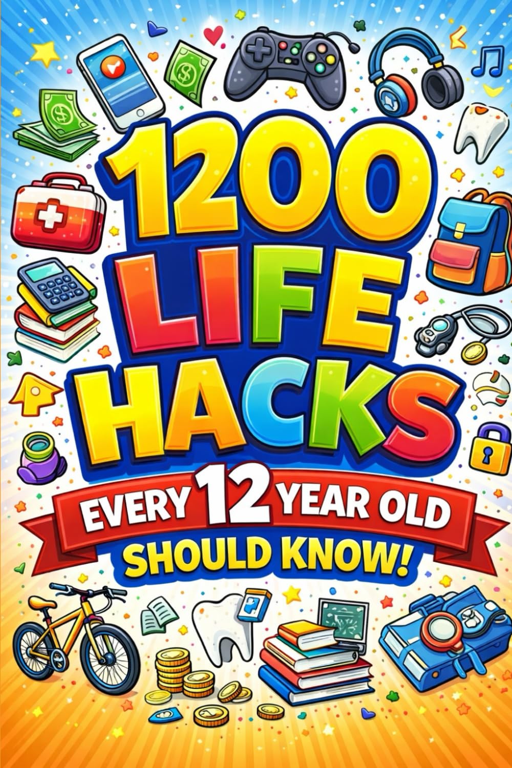 1200 Life Hacks Every 12 Year Old Should Know! (Life Hacks For Kids)