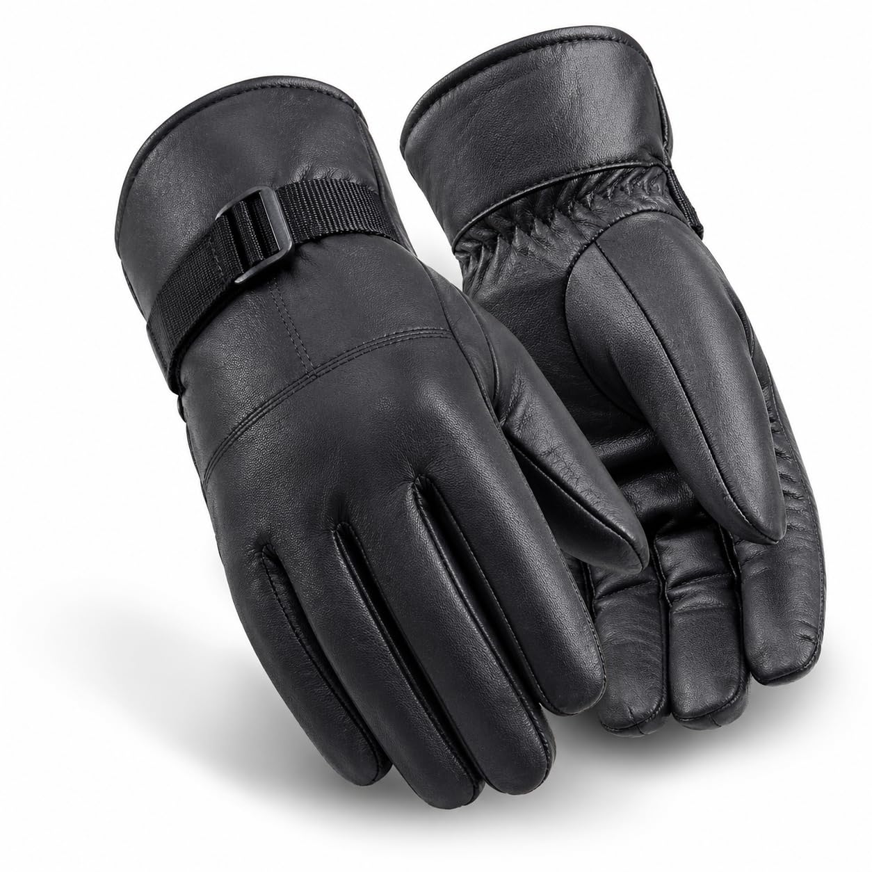 小物 WASHABLE LEATHER GLOVES-[BUSINESS] Buy ANESHA Ladakh Ready Synthetic Leather Gloves Men Women Winter