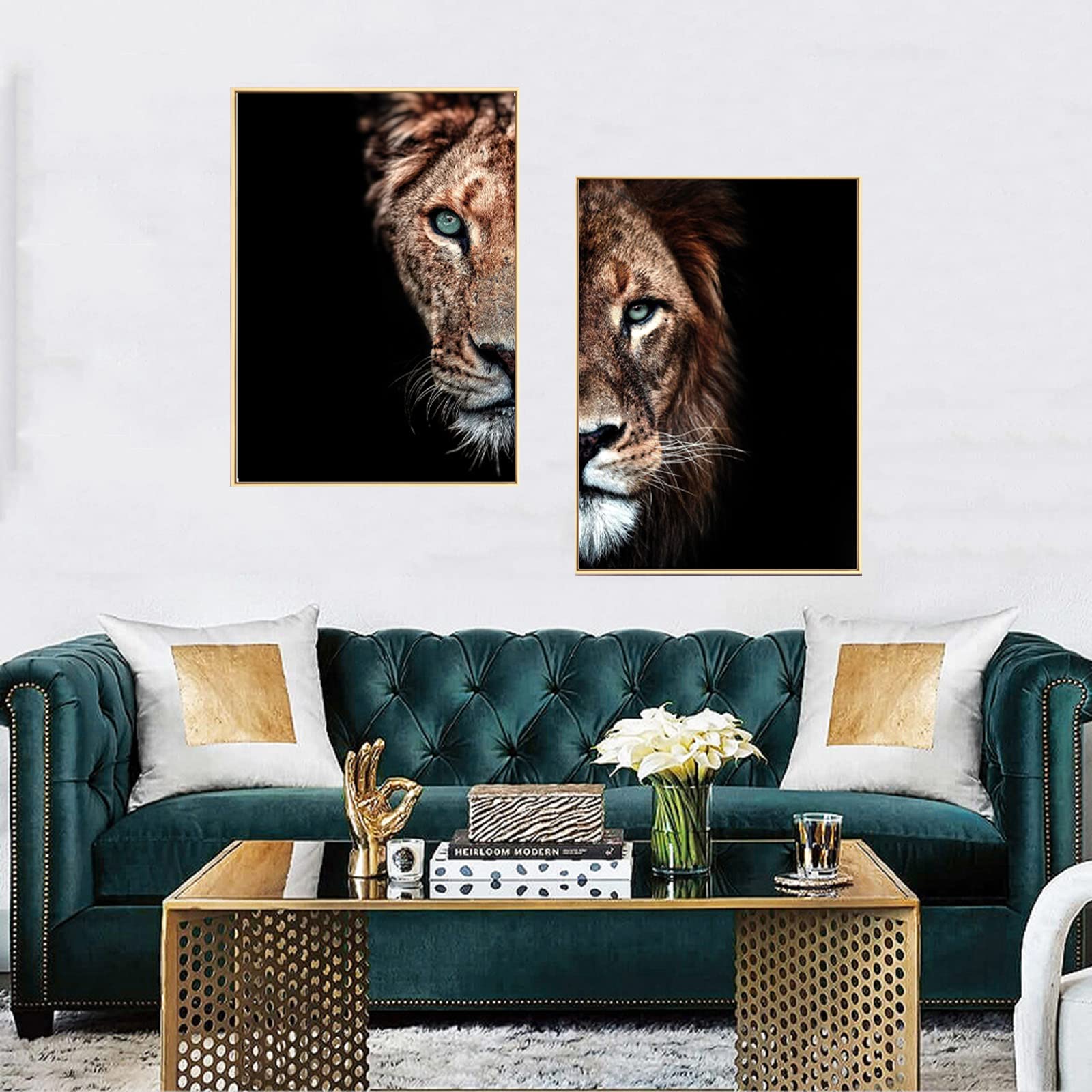 3D foto behang dier leeuw poster muurschildering hotel 3D foto behang dier leeuw poster muurschildering hotel