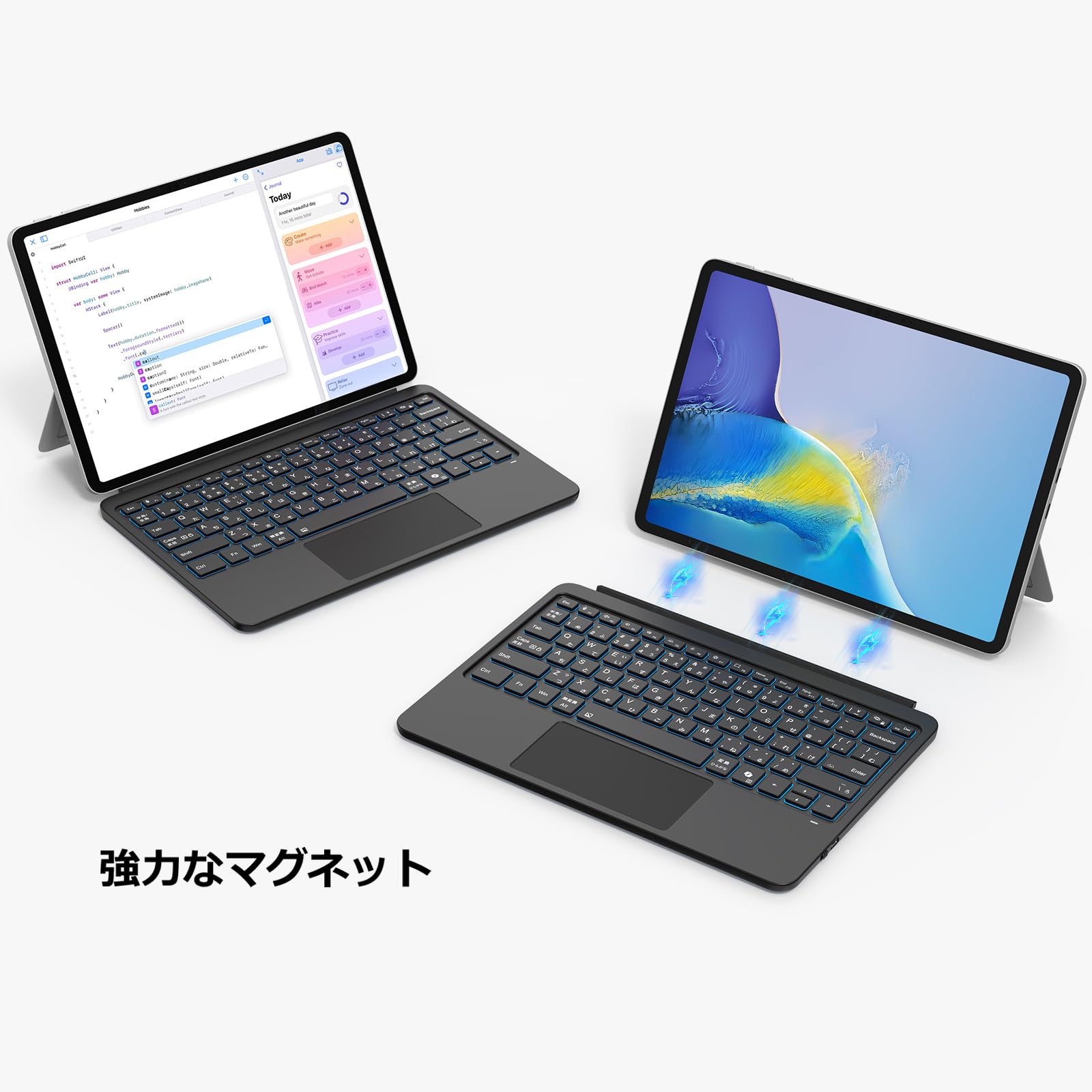 Amazon.co.jp: QERDAOYI マイクロソフト Surface Pro 12専用キーボード