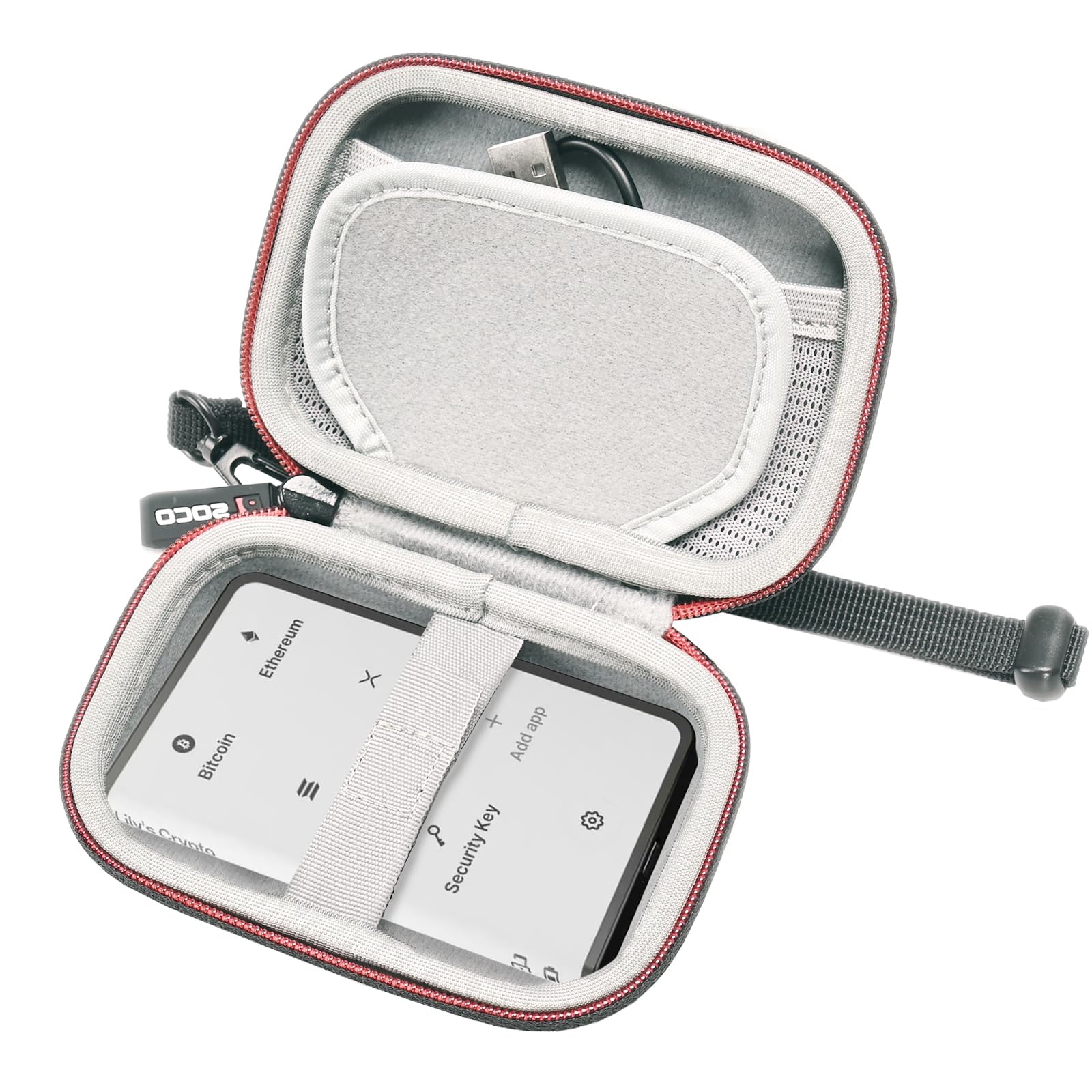 RLSOCO Custodia per Ledger Stax/Flex Secure Crypto Wallet (solo borsa) :  Amazon.it: Informatica