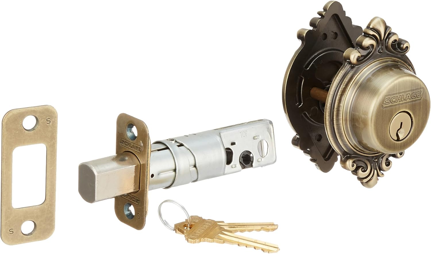 Brookshire SGL CYL Deadbolt C KWY 12287