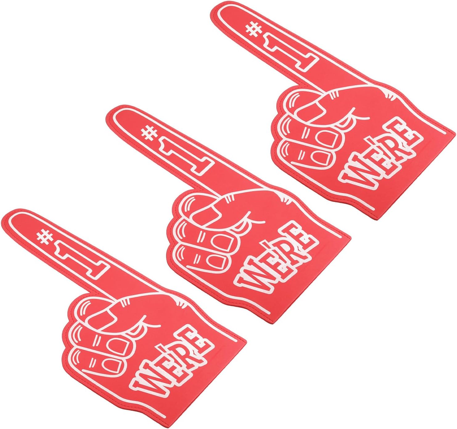 PATIKIL Giant Foam Finger, Number 1 Foam Hand EVA Foam Finger Cheerleading Accessories for Sports Events Baseball Soccer Games