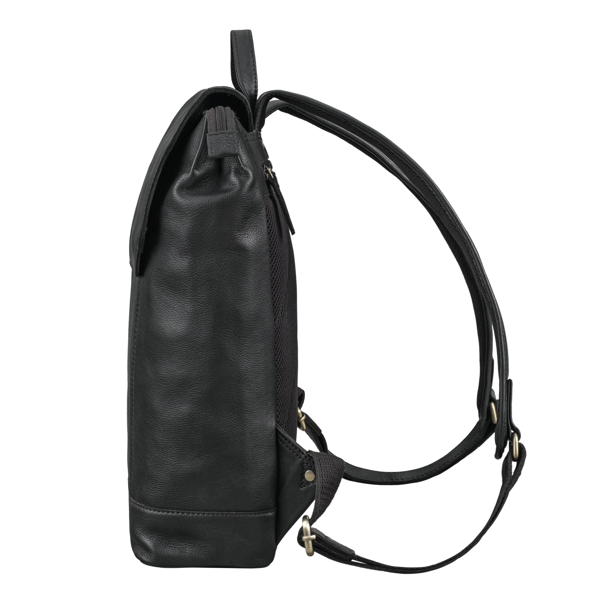 STILORD 'Sage' Vintage Leder-Rucksack für Damen Herren Rucksack Tasche Laptop 13.3 Zoll Echtleder Anti-Diebstahl Backpack für Uni Schule Arbeit