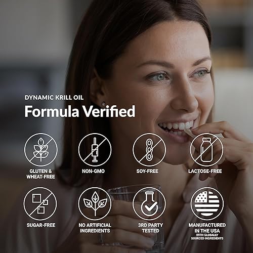 Miniatura 4 de Stonehenge Health Aceite de krill dinámico Océano antártico (Triple Strength) 1.600 mg Absorción superior Omega-3 EPA, DHA, fosfolípidos y