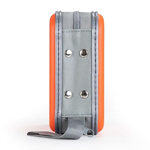 Miniatura 13 de Funda para DVD/CD, soporte portátil de capacidad para 48 - Organizador de cartera de almacenamiento de plástico duro para automóvil (morado)