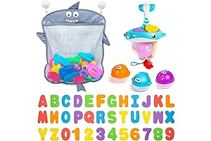 Comfylife Bath Tub Organizer: Keep Bathroom Toys Tidy and Bath Time Fun