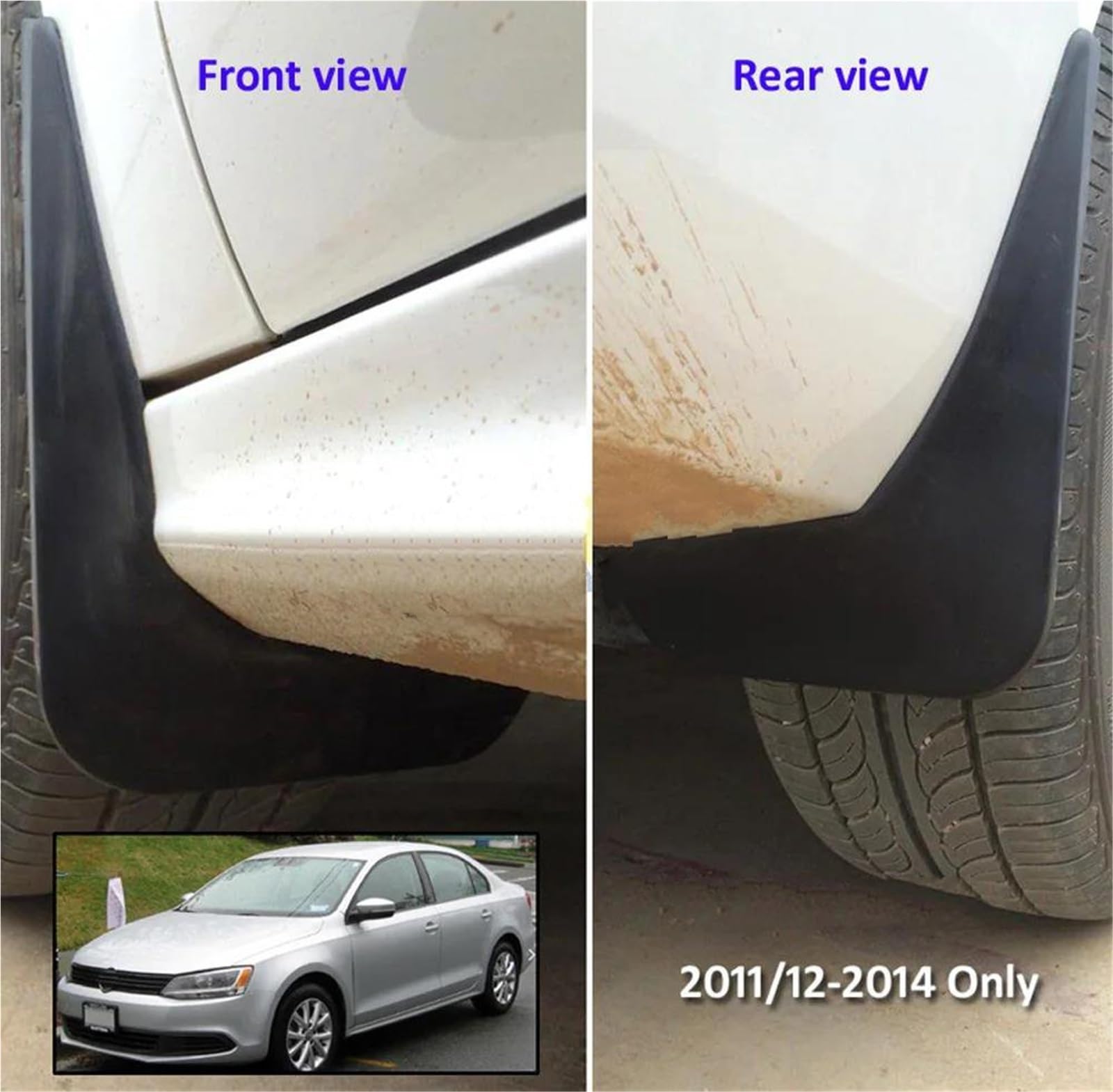 Auto Schmutzfänger Für VW Für Mk6 Für A6 Für Limousine 2011 2012 2013 2014 Set Schlamm Klappen Schmutzfänger Splash Guards Vorne Hinten Klappe Kotflügel