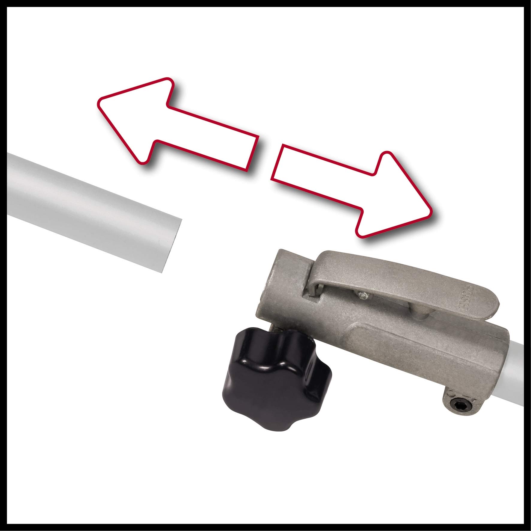 Einhell GC-BC 30/1 I AS (Potencia 1 kW, Motor de 2 Tiempos de Baja vibración, Encendido Digital, Manillar de Aluminio con Controles, con Cuchilla de 3 Dientes y Bobina de Doble Alambre)