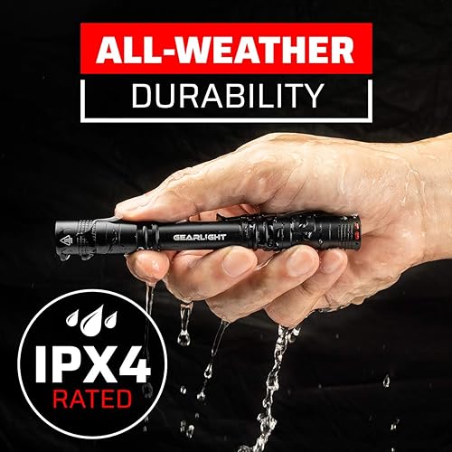 Miniatura 13 de GearLight Linterna UV S50-365 nm Mini luz negra ultravioleta para verificación de identificación, detección de fugas de CA, curado de resina, orina