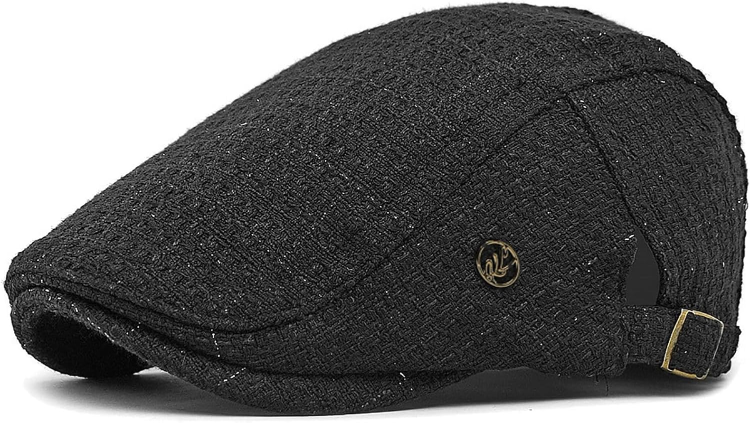 PTDTSHOU Newsboy Flat Caps for Men Women, Adjustable Ivy Gatsby Painter Cap Cabbie Golf Hat