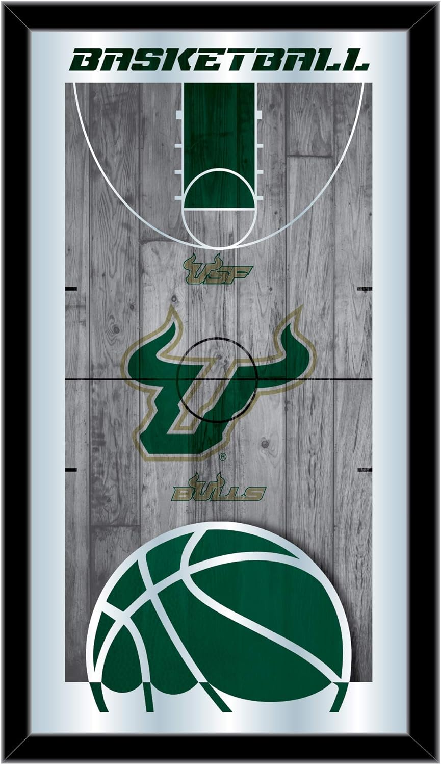 South Florida 15" x 26" Basketball Mirror by Holland Bar Stool Company