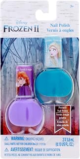 Frozen 2 Girls Cosmetic Nail Polish Gift Set 2pc