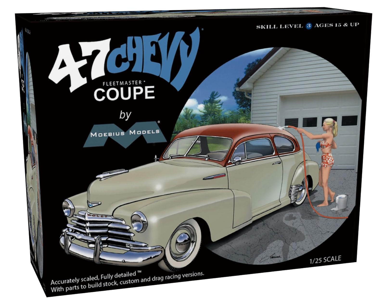 Amazon | メビウスモデル 1/25 1947 シボレー フリートマスター クーペ