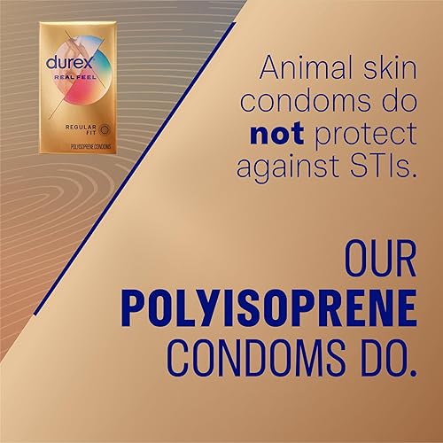 Miniatura 7 de Durex Avanti Bare RealFeel Condón sin látex, 89455, 3 Count, 1, 1