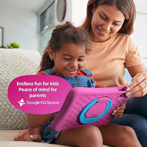 Miniatura 2 de plimpton Tablet infantil mejorada 2025, tableta Android 14 de 10 pulgadas para niños con funda incluida, Octa-Core, Google Kids Space, control