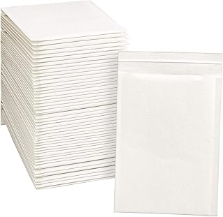 AdHoc #0-BOX400 Cushioned Envelopes for 1 DVD Tall Case, 400 Sheets