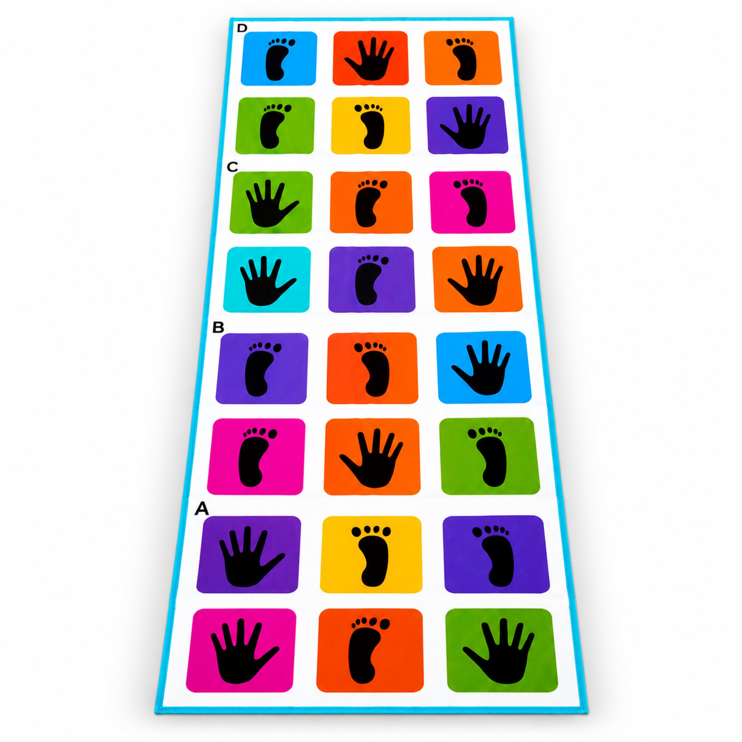 Dorytoy Hopscotch Mat for Kids Floor Games Playmats & Floor Gyms Kith-Kith, Stapu, Langdi, Ekka Dukka, Paandi, Kunte Bille Unique Balancing Game
