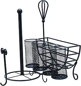 Avilla Picnic Plate Napkin & Flatware Storage Caddy