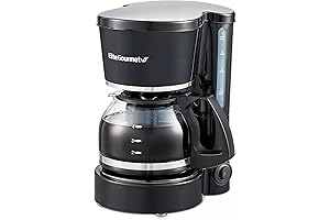 Elite Gourmet EHC-5055# Automatic Single Serve 1-Cup Drip Coffee Maker for Small Spaces
